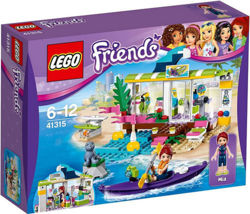 KLOCKI LEGO FRIENDS 41315 SKLEP DLA SURFERÓW 186EL