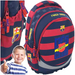 PLECAK SZKOLNY ERGONOMICZNY MŁODZIEŻOWY FC BARCELONA 3 MES QUE UN CLUB