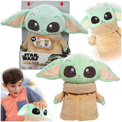 STAR WARS BABY YODA MASKOTKA SKACZĄCY GROGU Z DŹWIĘKIEM PLUSZAK PRZYTULANKA
