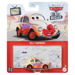 DISNEY AUTA CARS KELLY BEAMBRIGHT POJAZD Z BAJKI CARS ON THE ROAD MATTEL 