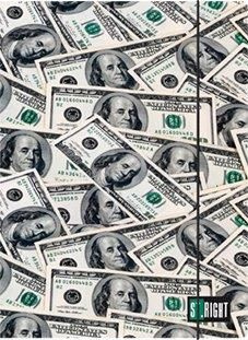 TECZKA Z GUMKĄ A4 ST.RIGHT MAJEWSKI DOLLARS DOLARY