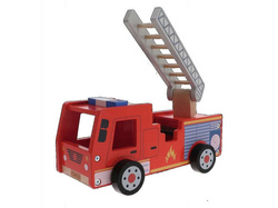 DREWNIANA ZABAWKA FIRE TRUCK TREFL 61700