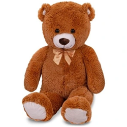 MIŚ BRĄZOWY DUŻY 100CM MASKOTKA PLUSZAK PRZYTULANKA MIĘKKI MIŁY W DOTYKU