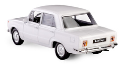 SAMOCHÓD DUŻY FIAT 125p FSO AUTO MODEL METALOWY PRL 1:43 BIAŁY