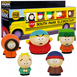 SOUTH PARK AUTOBUS CARTMAN STAN KENNY KYLE BUTTERS 4w1 COMEDY CENTRAL WINYL