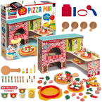 MONTESSORI ZESTAW KREATYWNY PIZZA MIA PLASTELINA KUCHNIA 3D LISCIANI