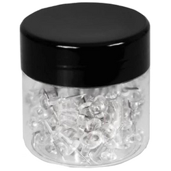 PINEZKI TABLICOWE BECZUŁKI TRANSPARENTNE PRZEZROCZYSTE TRES - 4 op.