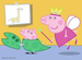 PUZZLE MINI MAXI 20 EL ŚWINKA PEPPA 21001 - TREFL