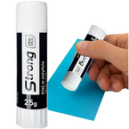 KLEJ W SZTYFCIE SZKOLNY BIUROWY TRANSPARENTNY MOCNY STRONG 25g