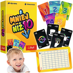 GRA KARCIANA MNIEJ NIŻ 10 TOWARZYSKA RODZINNA IMPREZOWA TREFL 02880