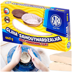 GLINA SAMOUTWARDZALNA BIAŁA RZEŹBIARSKA BEZ PIECA PLASTYCZNA 460g ASTRA