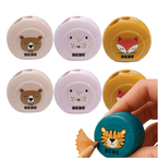 TEMPERÓWKA PODWÓJNA Z POJEMNIKIEM LIS MIŚ KOTEK TYGRYS INTERDRUK - 6 szt.