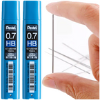 WKŁADY DO OŁÓWKA AUTOMATCZNEGO GRAFITY 0.7mm HB PENTEL AIN STEIN - 2 op.
