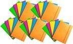 TECZKA A4 FLUO Z GUMKĄ 300GSM OFFICE PRODUCTS JASKRAWE KOLORY 25 SZTUK