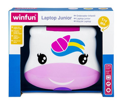JEDNOROŻEC MÓJ PIERWSZY LAPTOP INTERAKTYWNY SMILY