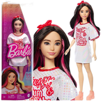 BARBIE FASHIONISTAS LALKA MODOWA TWIST 'N TURNLOOK BRUNETKA MATTEL