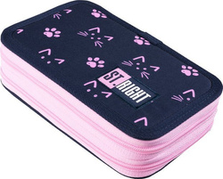 PIÓRNIK PODWÓJNY Z WYP KOCIE ŁAPKI KOTKI ST.RIGHT