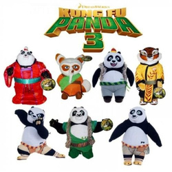 MASKOTKA PLUSZAK KUNG FU PANDA 3 MISTRZ SHIFU 32CM