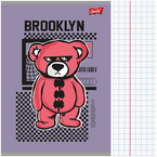 ZESZYT A5 W KRATKĘ 60 KARTEK LAMINOWANY UNIPAP MAJEWSKI TROUBLEMAKER