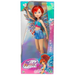 LALKA WINX CLUB FAIRY WRÓŻKA BLOOM ZE SKRZYDŁAMI NIEBIESKA SUKIENKA 26 cm 