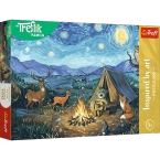 PUZZLE 100 EL. RODZINA TREFLIKÓW PRZY OGNISKU INSPIRED BY ART TREFL 16564