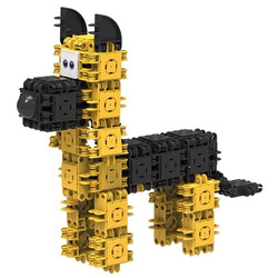 KLOCKI CLICFORMERS 74 el PIESEK EDUKACYJNE 3w1 TOREBKA DŁUGOPIS ŚWIĄTECZNY