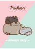 ZESZYT W 3 LINIE A5/32 KARTKI PUSHEEN KOTEK LAMINOWANY ZESTAW 4w1 UNIPAP