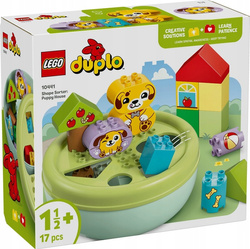 LEGO DUPLO SORTER KSZTAŁTÓW DOM SZCZENIACZKÓW EDUKACYJNE DUŻE KLOCKI 10441