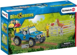 SCHLEICH SAMOCHÓD TERENOWY SUV Z MIEJSCEM DLA DINOZAURA FIGURKI 41464