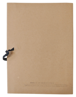 TECZKA DO AKT NA DOKUMENTY WIĄZANA SPÓŁDZIELNIA INWALIDÓW ŚWIT PRL RETRO