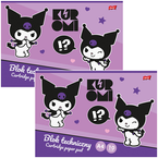 BLOK TECHNICZNY BIAŁY KRÓLIK KUROMI A4 10 KARTEK 190g SZKOLNY - 2 sztuki