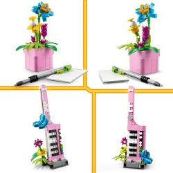 LEGO CREATOR 3w1 MASZYNA DO PISANIA Z KWIATAMI DONICZKA KEYTAR KLOCKI 31169