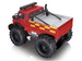 SAMOCHÓD ZDALNIE STEROWANY MERCEDES-BENZ UNIMOG STRAŻ 1:16 PILOT RC AUTO 