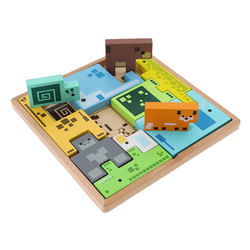 DREWNIANA ŁAMIGŁÓWKA PIXEL GANG ZWIERZĘTA TREFL