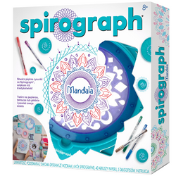 SPIROGRAF MANDALA ZESTAW KREATWYNY ARTYSTYCZNY DO RYSOWANIA SPIROGRAPH