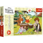 PUZZLE 30 ELEMENTÓW DISNEY KUBUŚ PUCHATEK MIŚ UKŁADANKA 18321 TREFL