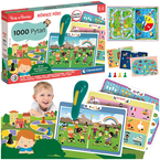 PIÓRO MÓWIĄCE 1000 PYTAŃ GRA EDUKACYJNA INTERAKTYWNA NAUKA CLEMENTONI