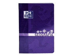 ZESZYT PRZEDMIOTOWY A5 60K KRATKA OXFORD GEOGRAFIA