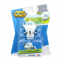 SUPER WINGS ROBOT SAMOLOT TRANSFORMUJĄCY 2W1 ASTRA