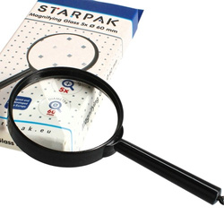 LUPA DO CZYTANIA SZKŁO POWIĘKSZAJĄCE 5X 60mm FI60 STARPAK