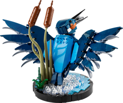 LEGO ICONS PTAK ZIMORODEK RUCHOMY MODEL KOLEKCJONERSKI KINGFISHER 834 EL.