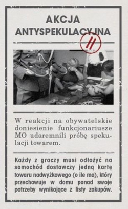 GRA PLANSZOWA OGONEK DODATEK DO GRY KOLEJKA IPN TREFL