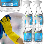 CLINEX PIANKA DO MYCIA SZYB GLASS FOAM 650ml NIE ZOSTAWIA SMUG - 4 szt.