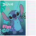 ZESZYT A4 3 LINIE 32 KARTKI STITCH SZKOLNY LAMINOWANA OKŁADKA ST.MAJEWSKI 