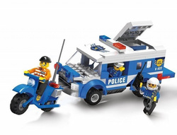 KLOCKI BLOCKI MYPOLICE POLICJA POŚCIG KB0612