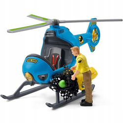 SCHLEICH DINOSAURS DINOZAURY ATAK Z POWIETRZA ŚMIGŁOWIEC FIGURKI 41468