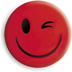 MAGNESY EMOTIKONY BUŹKI DO TABLIC OCZKO CZERWONE 50mm 3SZT TETIS