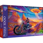 PUZZLE 1000 SZALONA JAZDA DREAMSCAPES MOTOCYKLISTA UKŁADANKA TREFL 10930