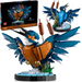 LEGO ICONS PTAK ZIMORODEK RUCHOMY MODEL KOLEKCJONERSKI KINGFISHER 834 EL.