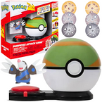 POKEMON GRA SURPRISE ATTACK FIGURKA DRILBUR NEST BALL 6 DYSKÓW BITEWNYCH